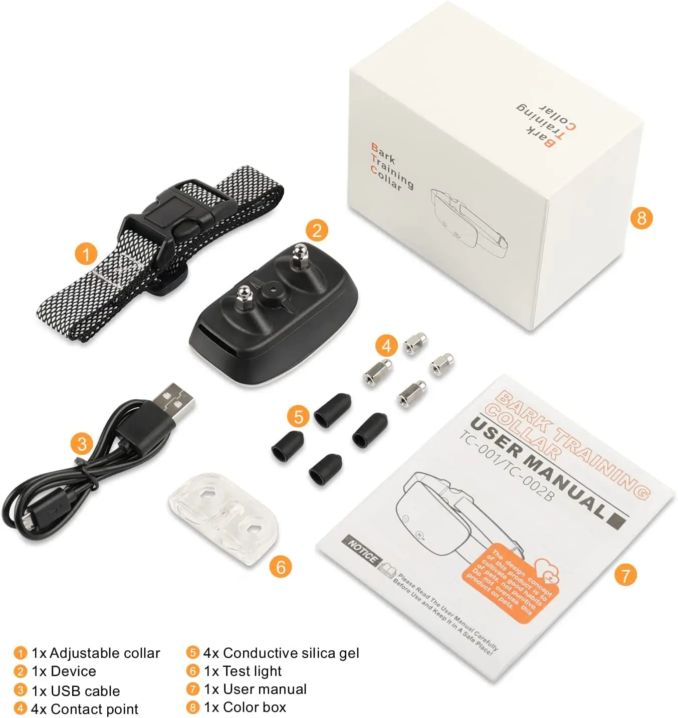 Collier Anti Aboiement Électrique Pour Chien Expert