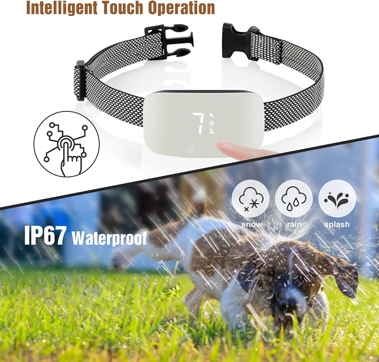 Collier Anti Aboiement Électrique Pour Chien Expert – Image 2