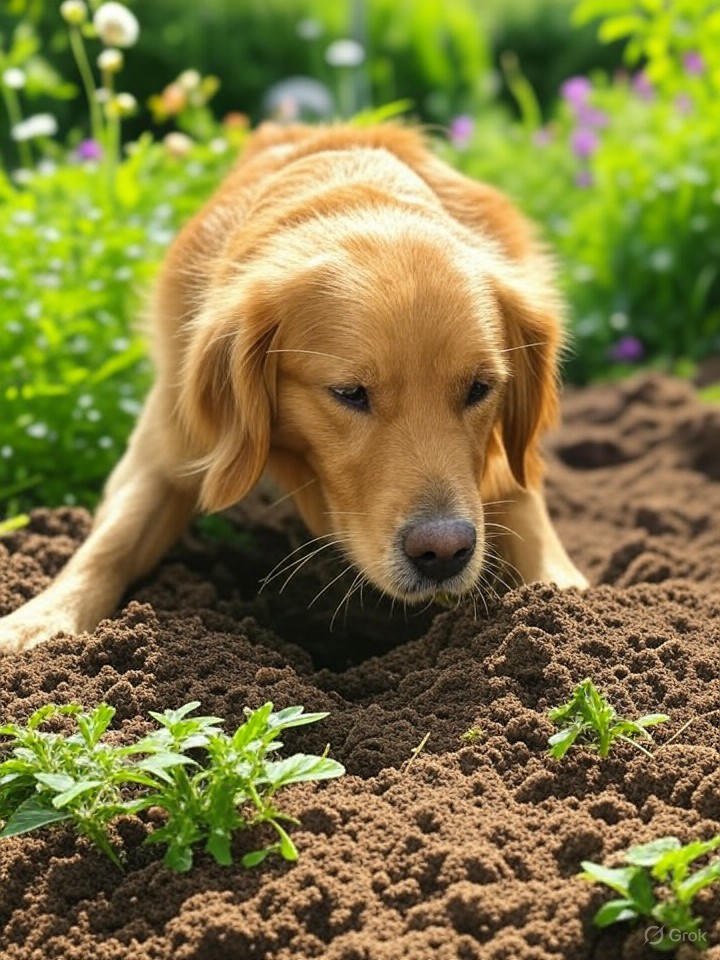 You are currently viewing comment empecher un chien de creuser