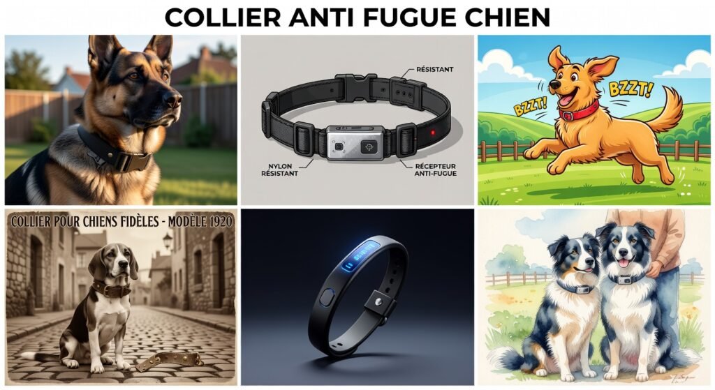 collier anti fugue chien