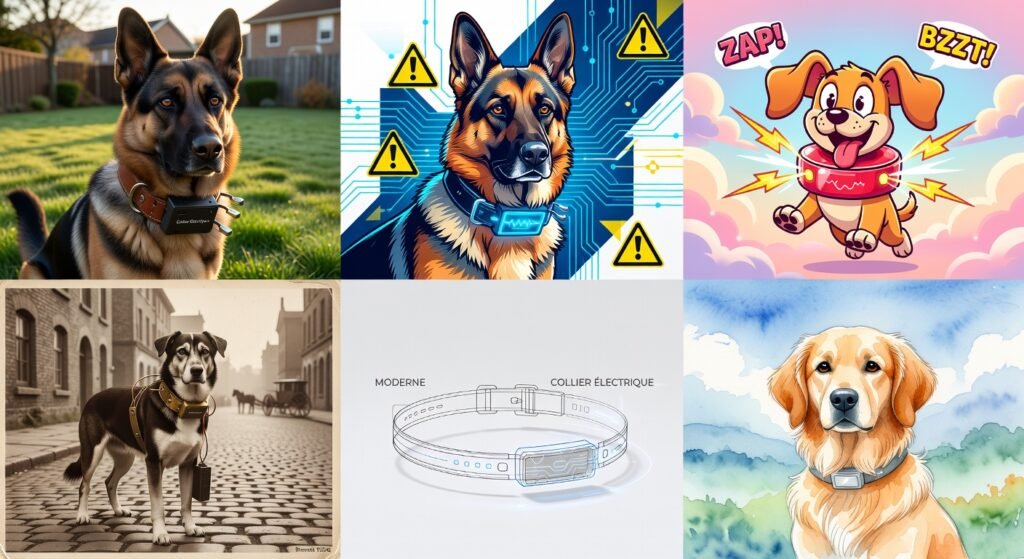 collier electrique chien