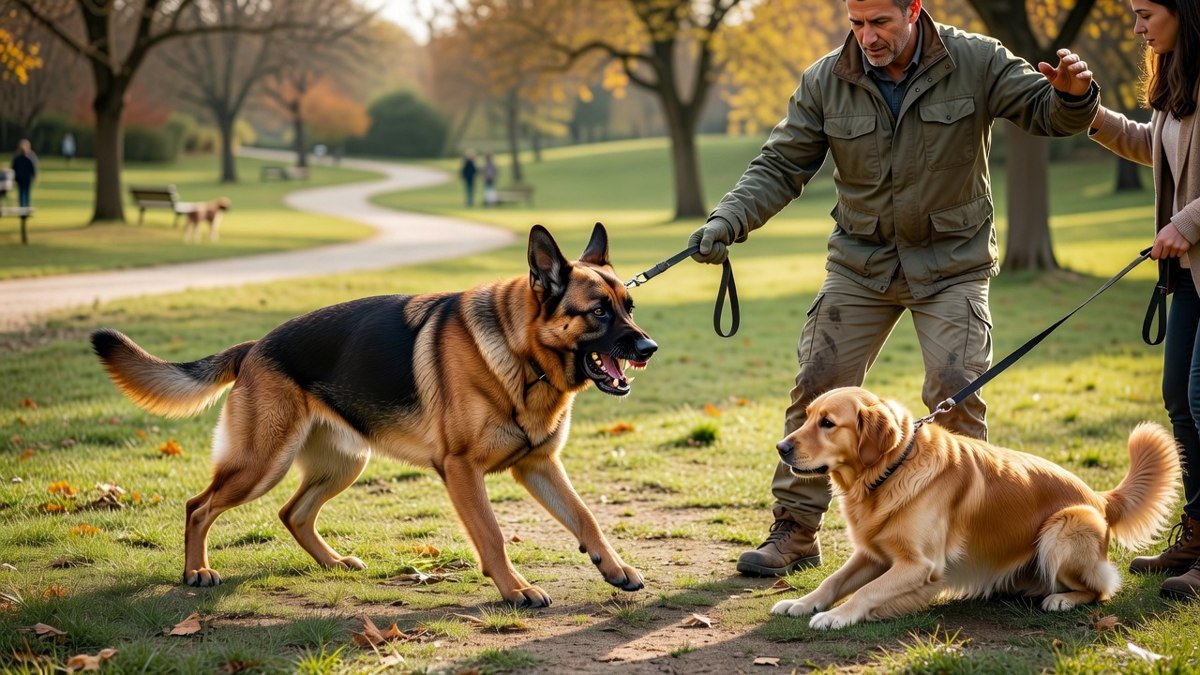 Chien agressif envers autres chiens : causes, solutions et méthode