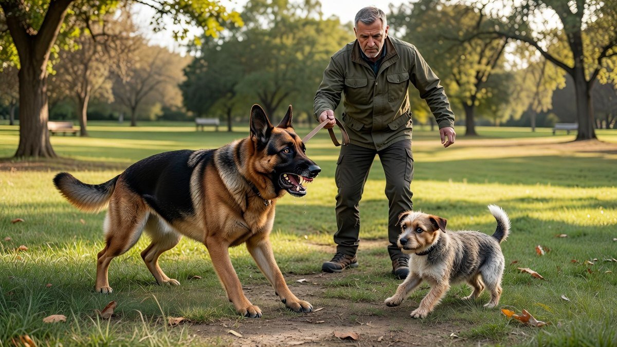 Chien agressif envers autres chiens : causes, solutions et méthode