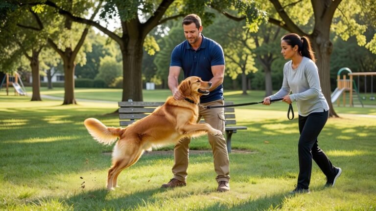 Lire la suite à propos de l’article Chien saute sur les gens : solution efficace et méthode pas-à-pas