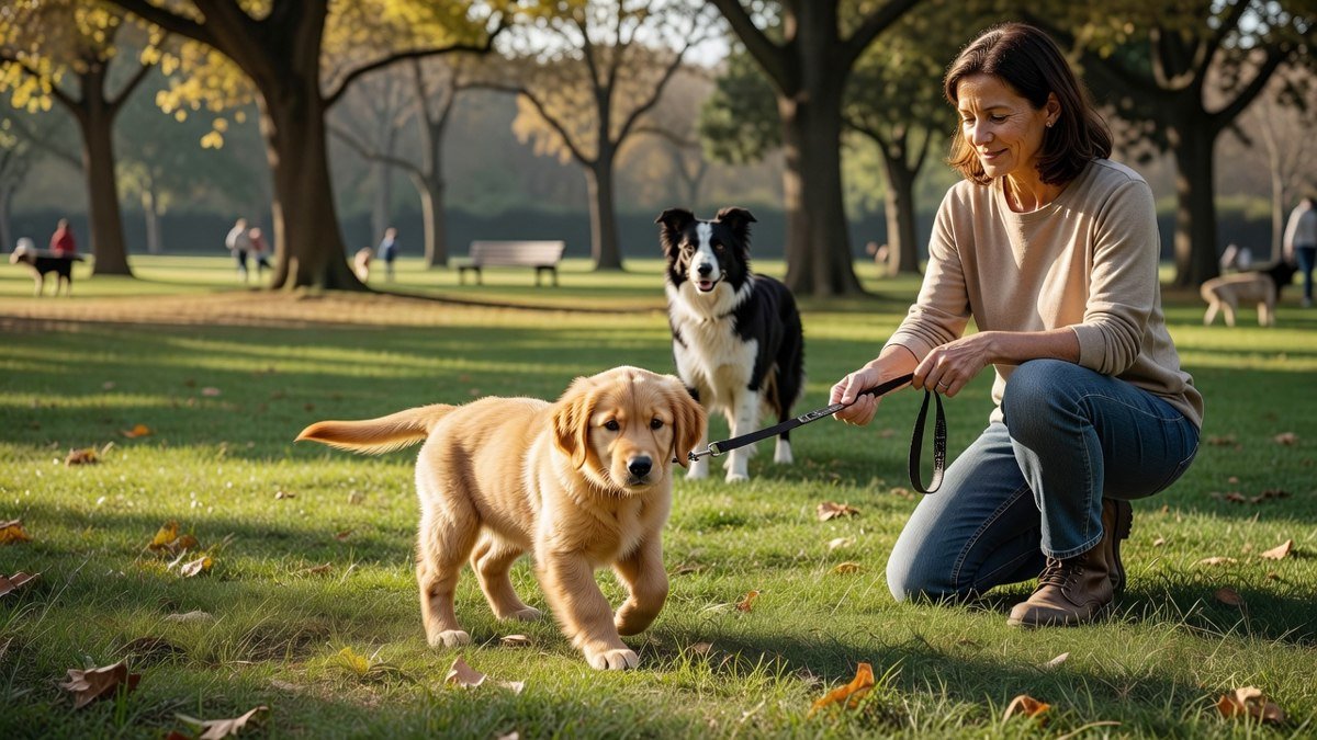 Dressage chiot laisse : habituation pas-à-pas Guide 2026