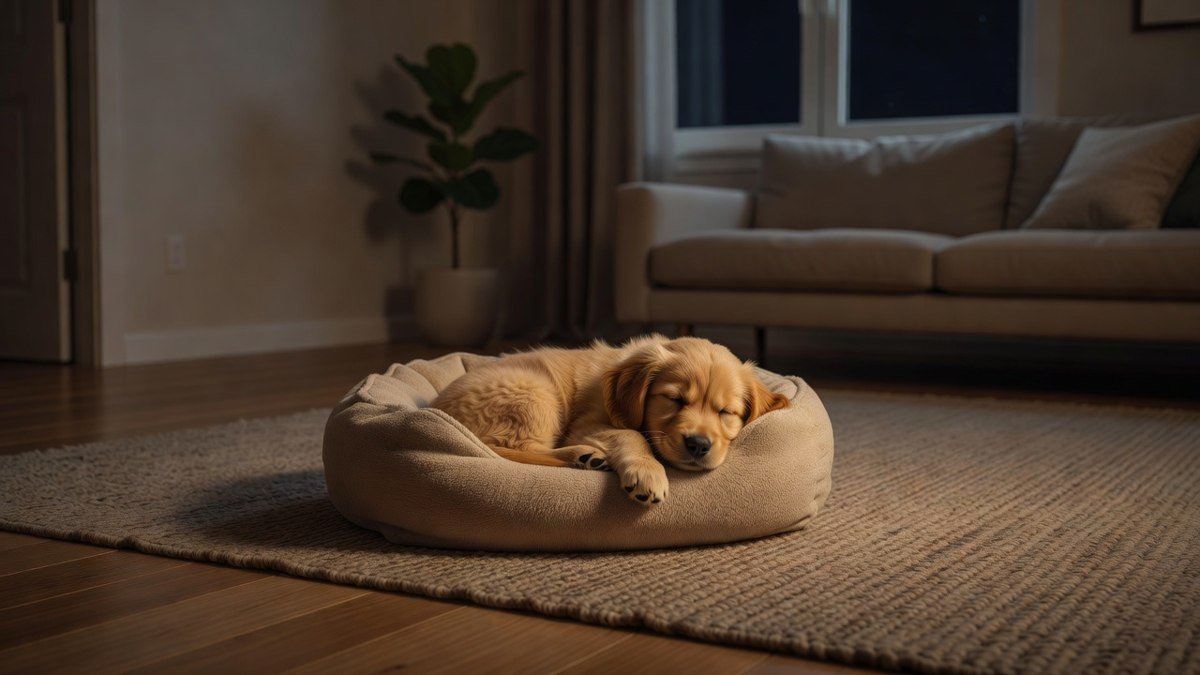 Dressage chiot seul la nuit : la méthode pas-à-pas pour des nuits calmes