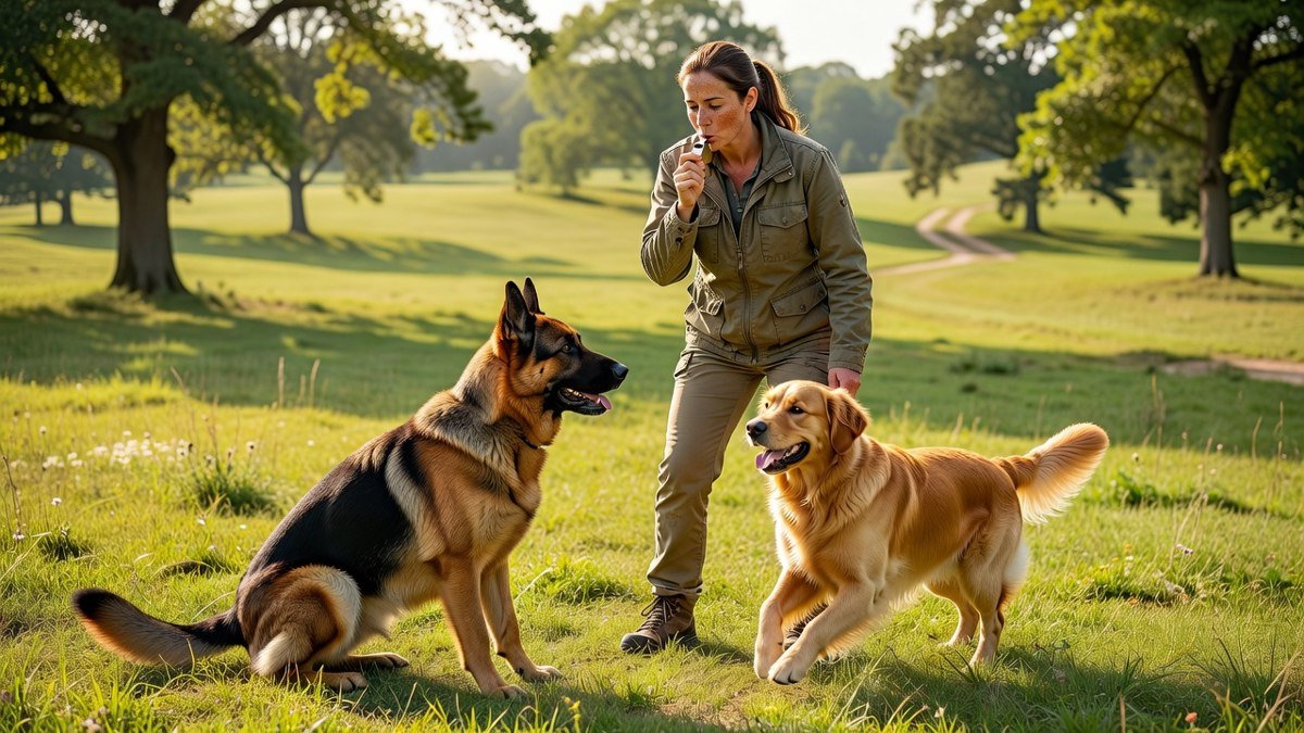 Sifflet de dressage pour chien : guide complet pour l&rsquo;utiliser