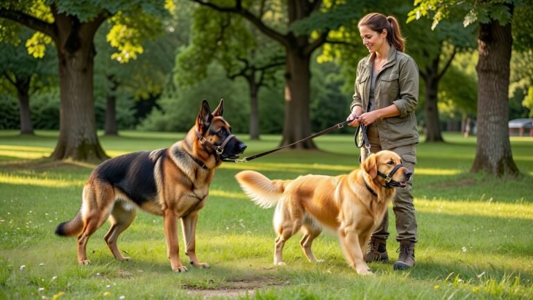 Lire la suite à propos de l’article Licol de dressage pour chien : guide complet pour bien choisir
